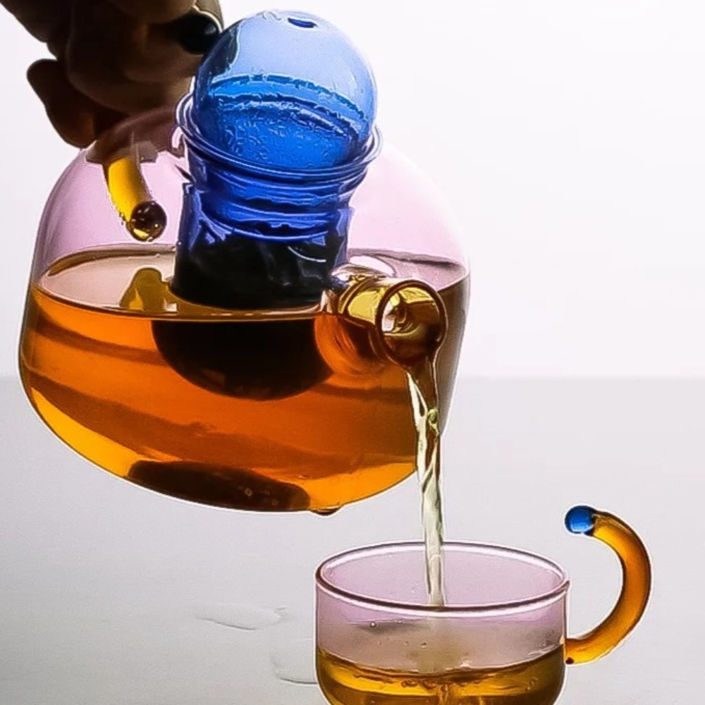 إبريق شاي زجاجي مقاوم للحرارة  - مراجعة Cold Brew Jar وسعره