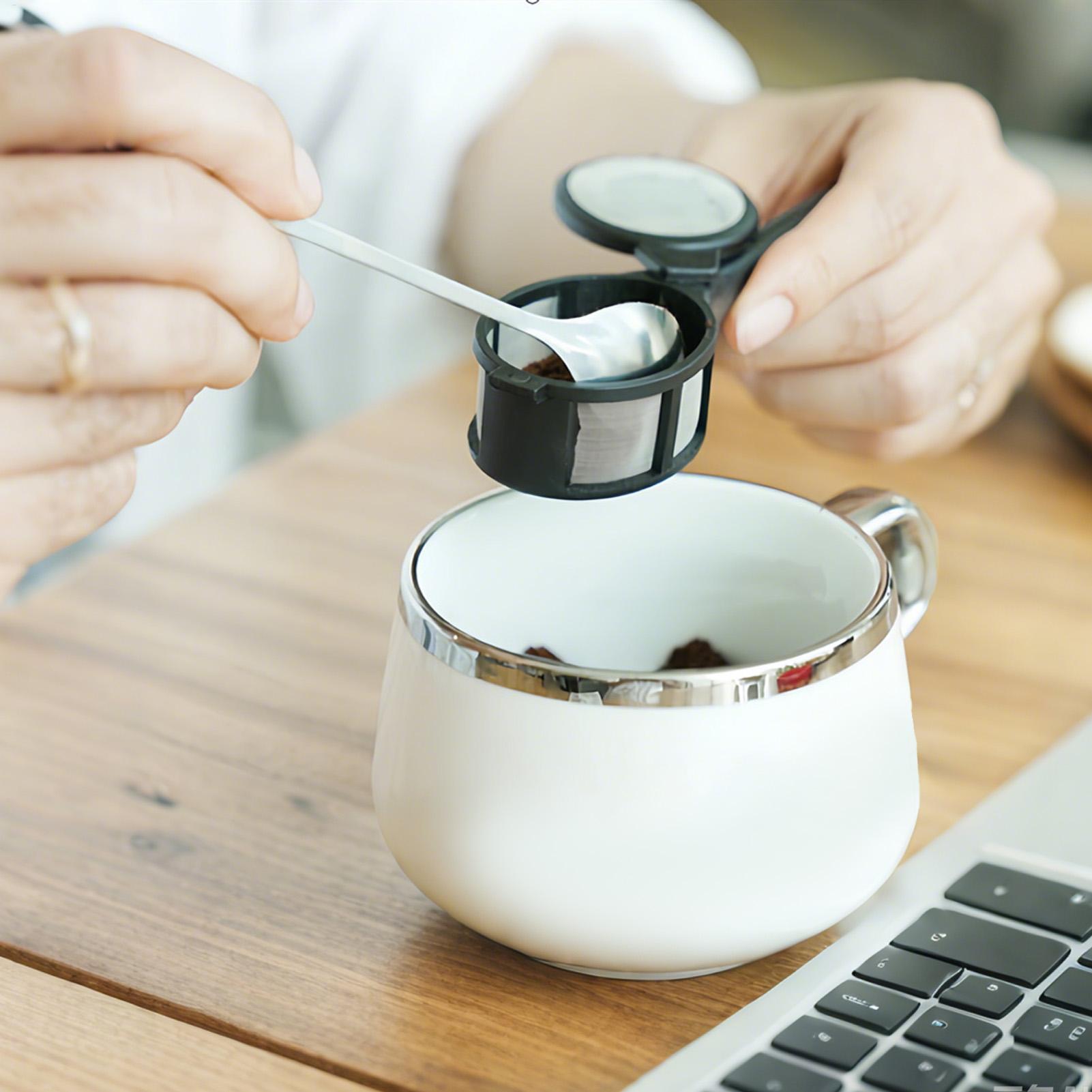 ملعقة ترشيح القهوة والشاي القا - مراجعة Coffee Tea And Leaf وسعره