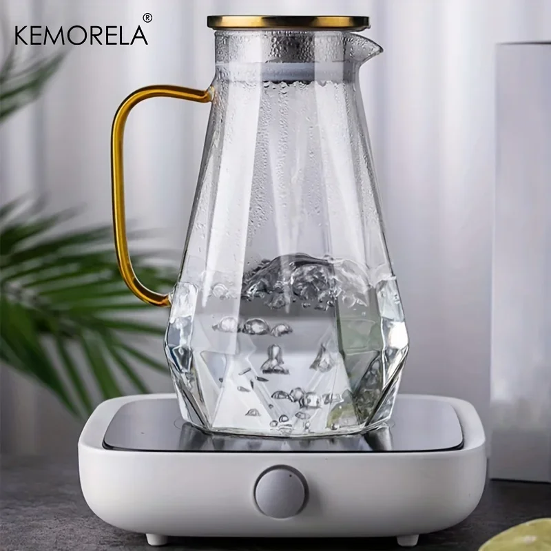 1 قطعة الماس الملمس إبريق شاي  - مراجعة Cold Brew Jar وسعره