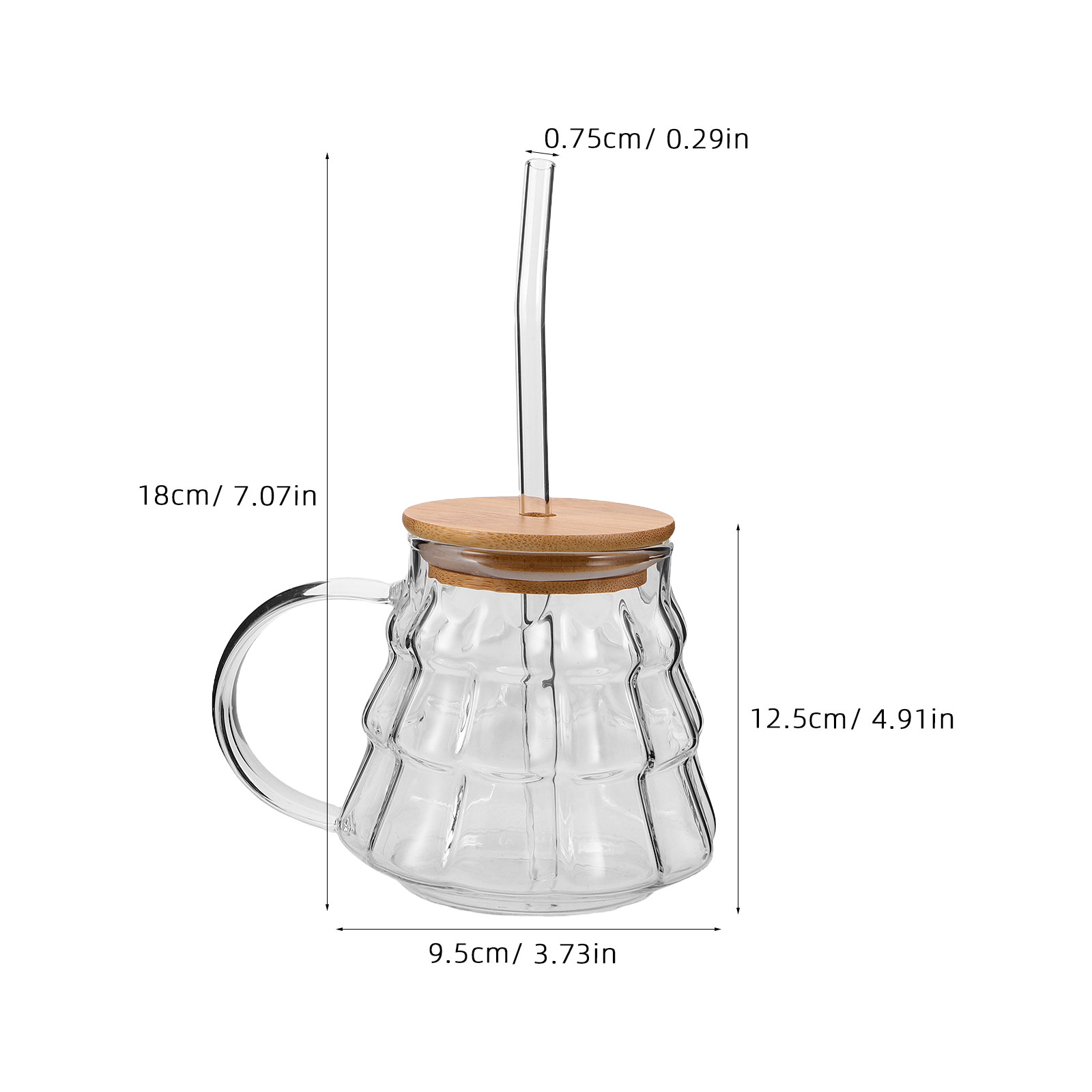 كوب زجاجي شفاف من البوروسيليكا - مراجعة Coffee Tea Brew وسعره