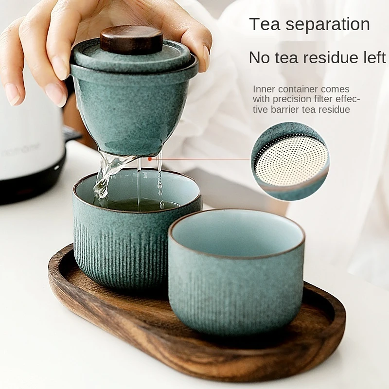 طقم شاي كونغ فو للسفر في الهوا - مراجعة Coffee Or Tea Please وسعره