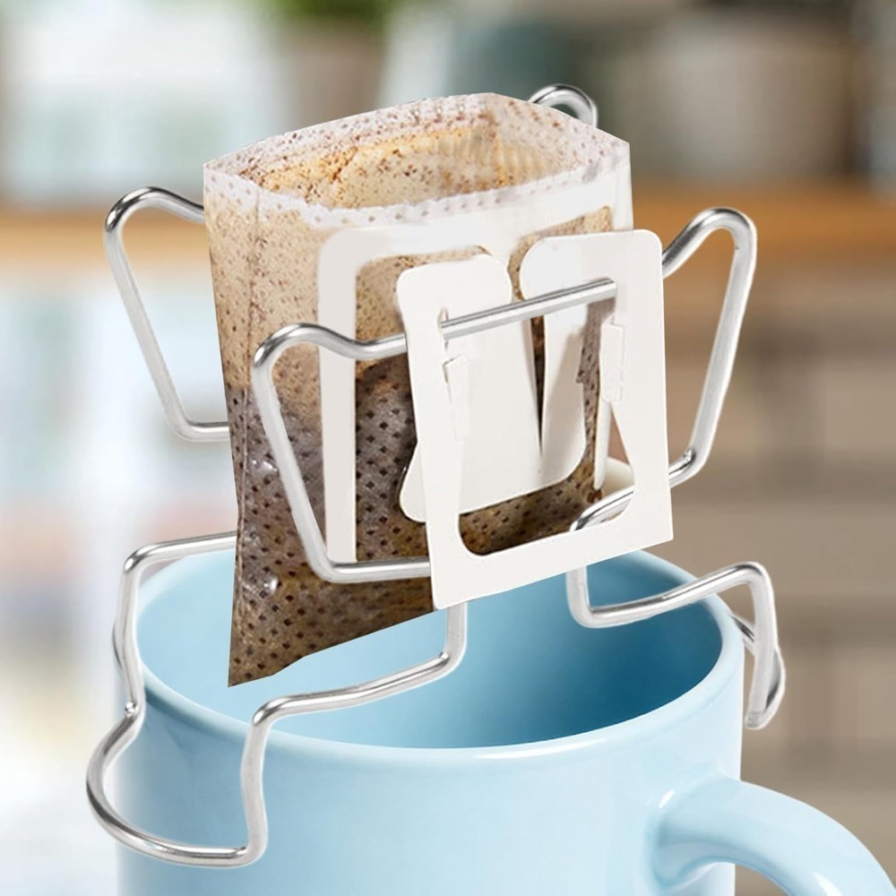 حامل أكياس القهوة من الفولاذ ا - مراجعة Coffee Tea Paper Cups وسعره