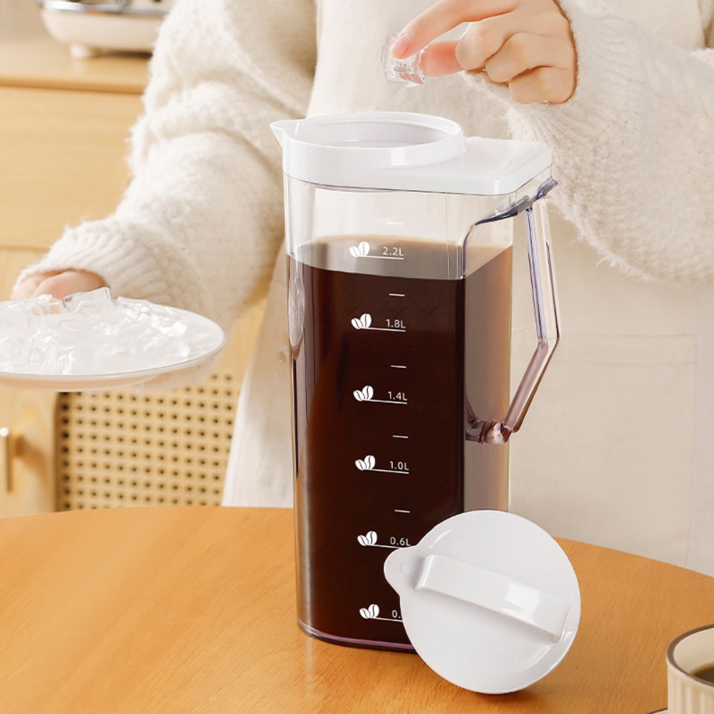 إبريق قهوة باردة كبير السعة مح - مراجعة Cold Brew Jar وسعره