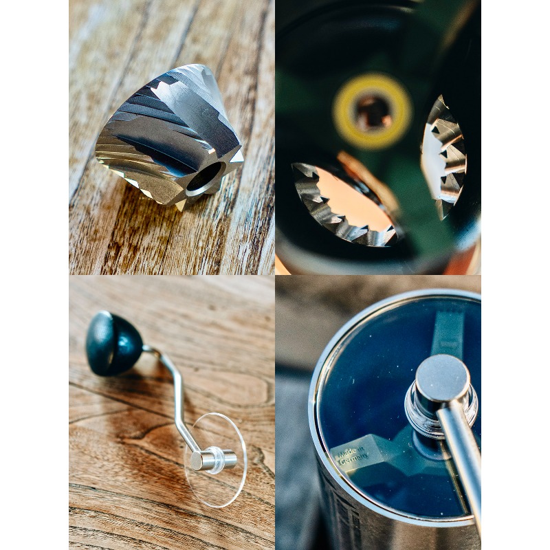 مطحنة قهوة يدوية كوماندر C40 م - مراجعة Burr Hand Grinder وسعره