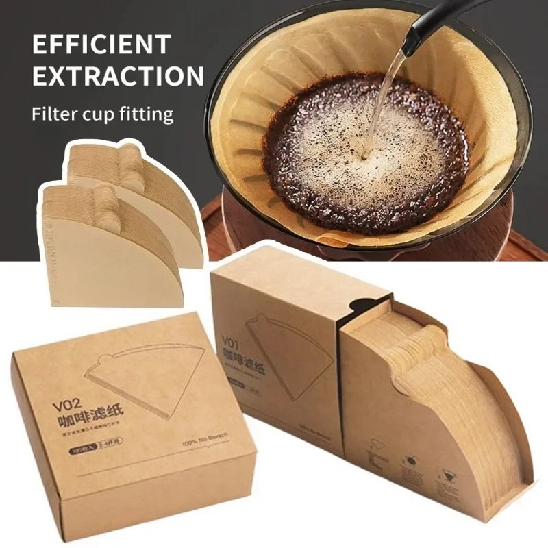 فلتر ورقية قهوة بالتنقيط من لب - مراجعة Coffee Tea Paper Cups وسعره
