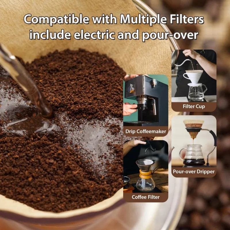 فلتر ورقية قهوة بالتنقيط من لب - مراجعة Coffee Tea Paper Cups وسعره